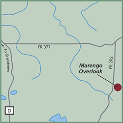 Marengo Overlook map